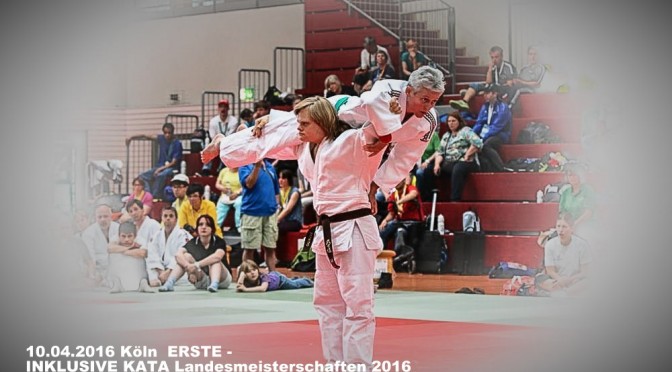 Erste Inklusive KATA Landes Meisterschaften 10.04.2016 in Köln